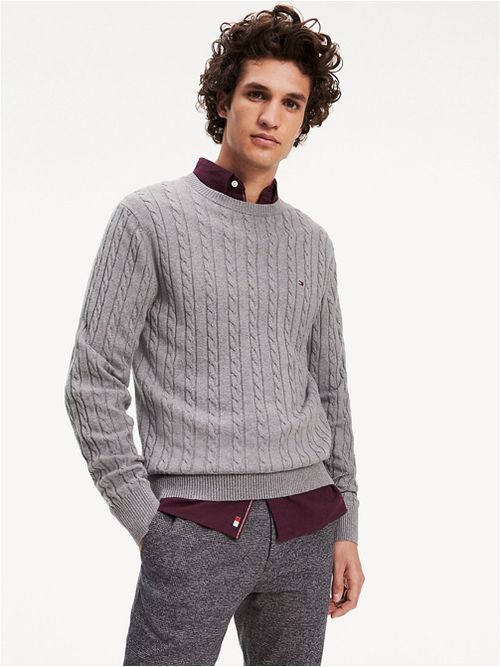 Sweater-de-punto-trenzado-Tommy-Hilfiger