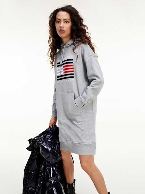 ROPA - VESTIDOS Tommy Hilfiger Mujer Gris – tommyargentina