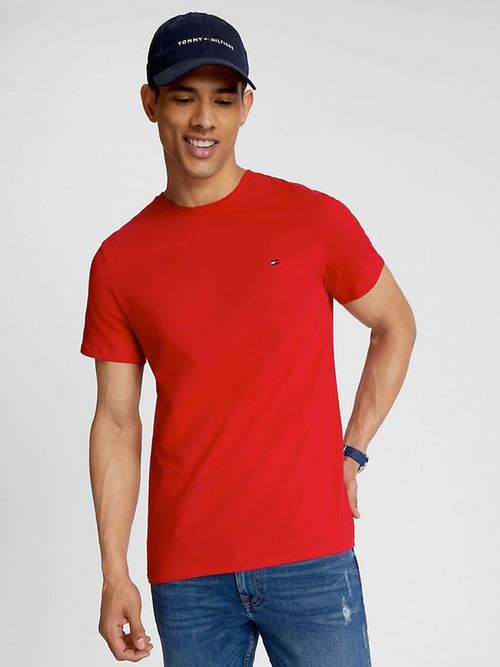 Remera roja hombre on sale