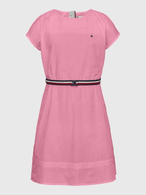 VESTIDO-DE-CORTE-EVASE-CON-LOGO-BORDADO