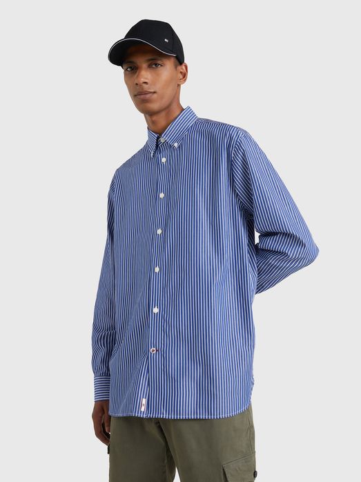 Camisa de rayas verticales sale