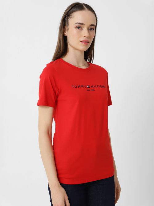 Remera-Essential-de-cuello-redondo-con-logo