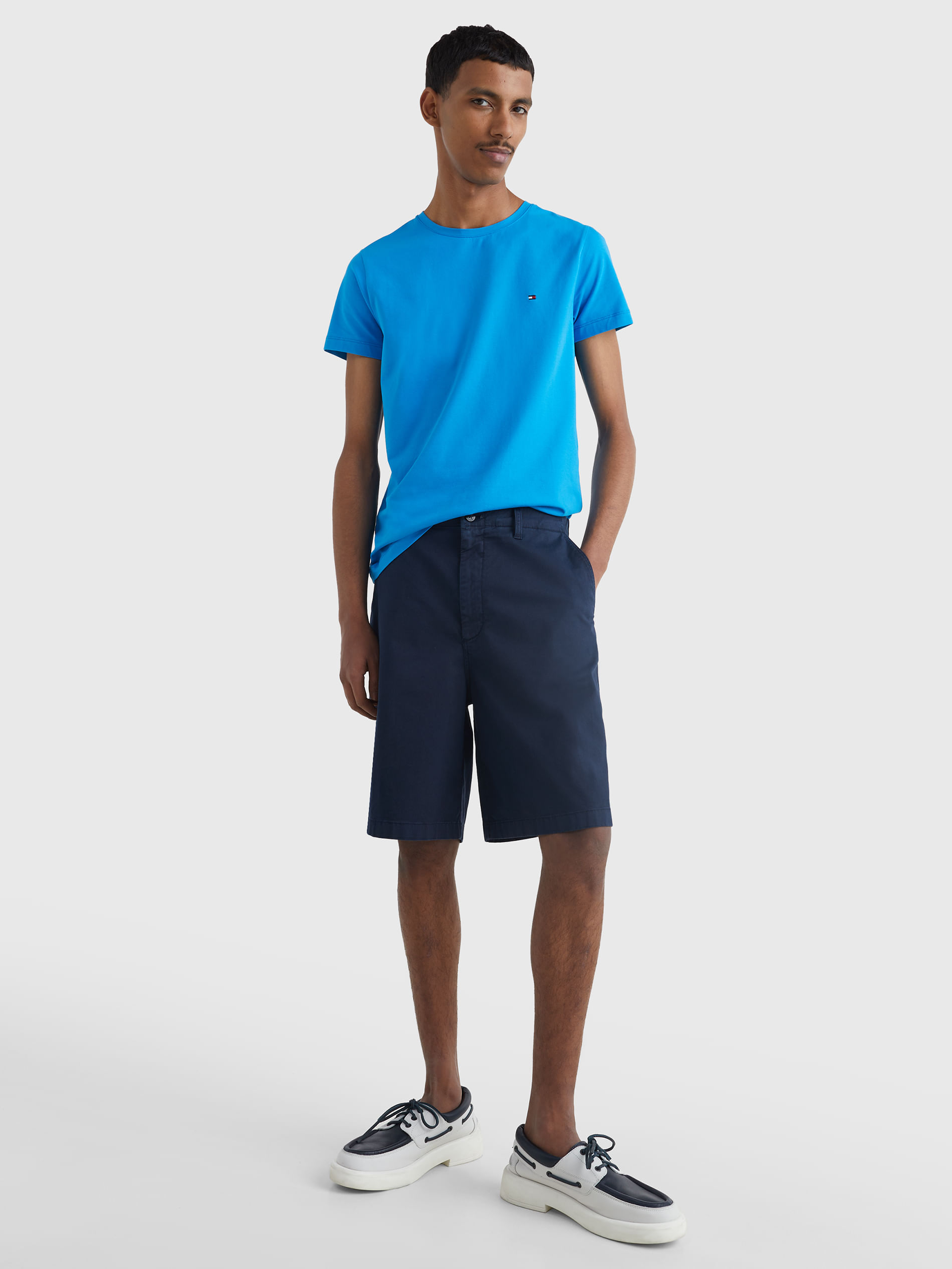 Remera básica  cuello redondo slim fit — imagen 2