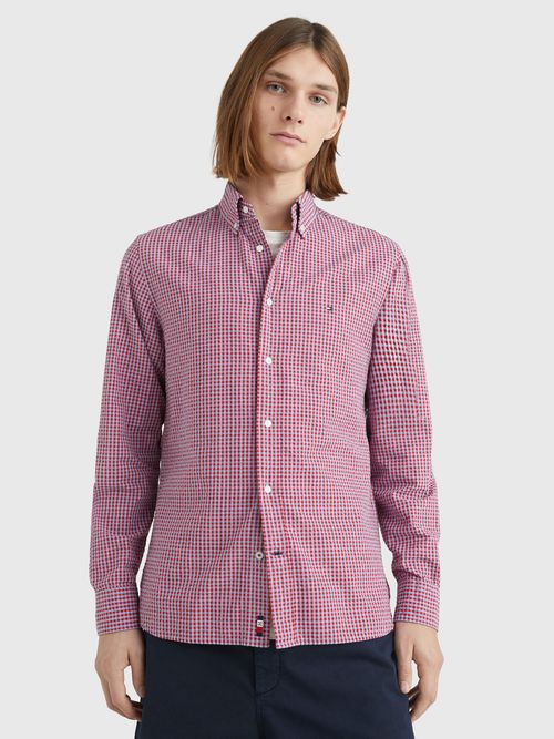 Camisa-de-cuadros-Vichy-con-corte-regular