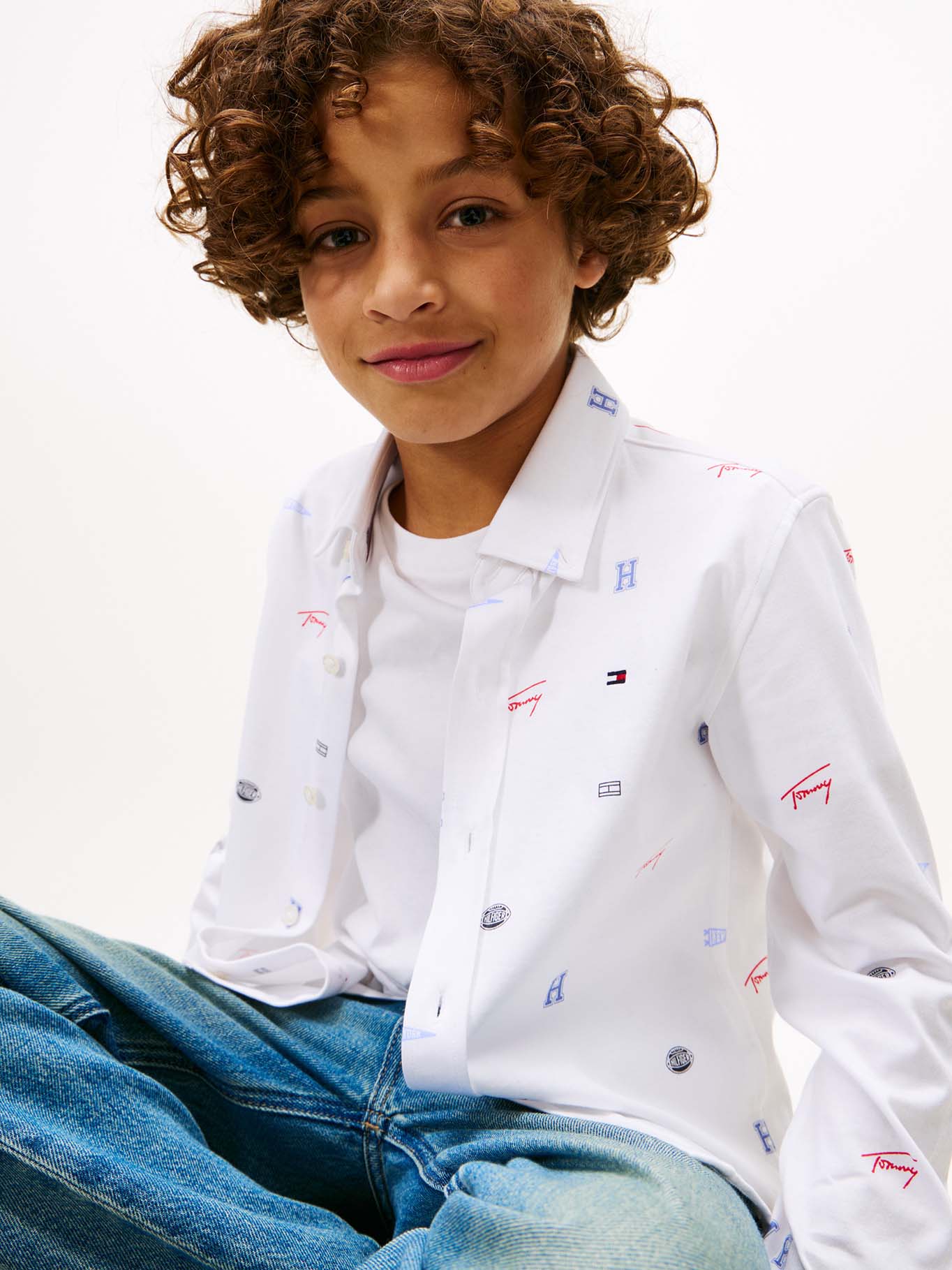 Camisa estampada para niño regular fit — imagen 2