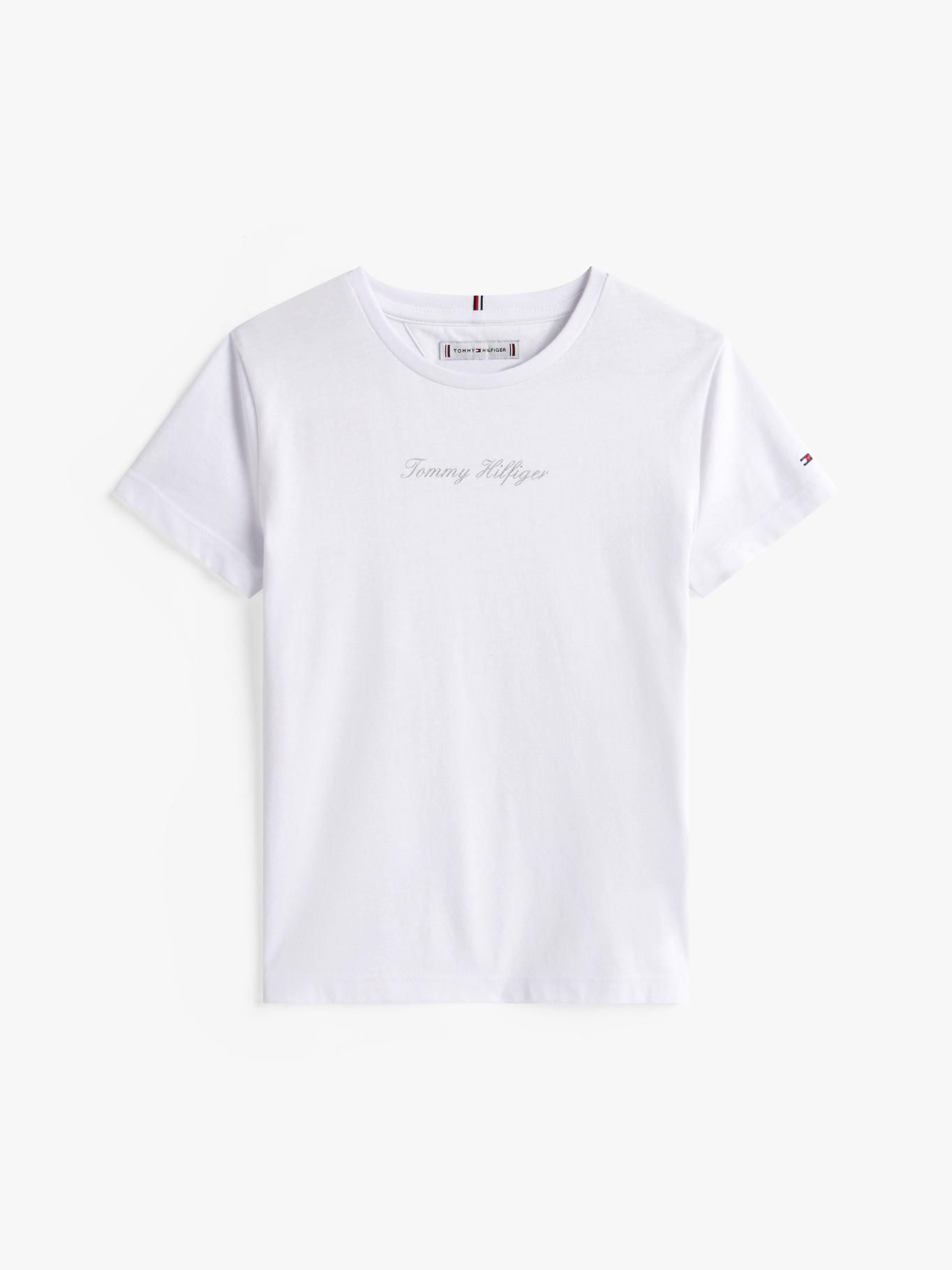 Remera de cuello redondo con logo bordado regular fit — imagen 5