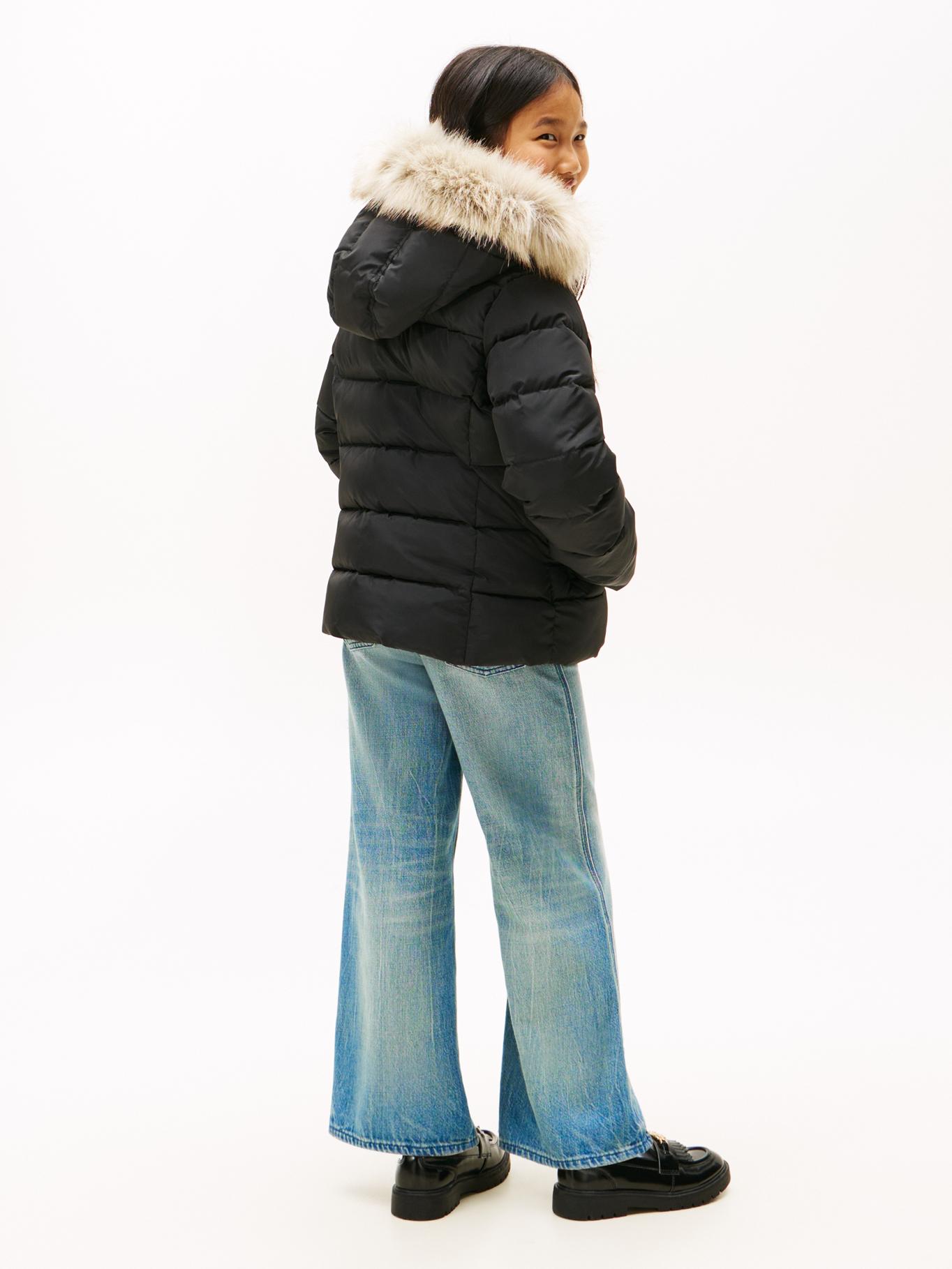 Campera puffer con capucha regular fit — imagen 4