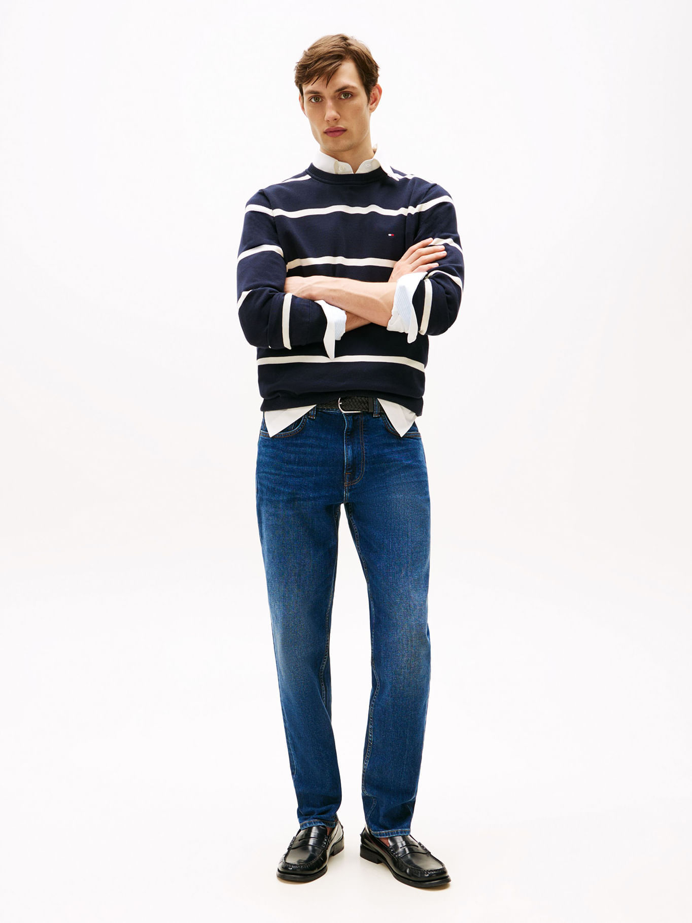 Jean harlem desteñidos slim fit