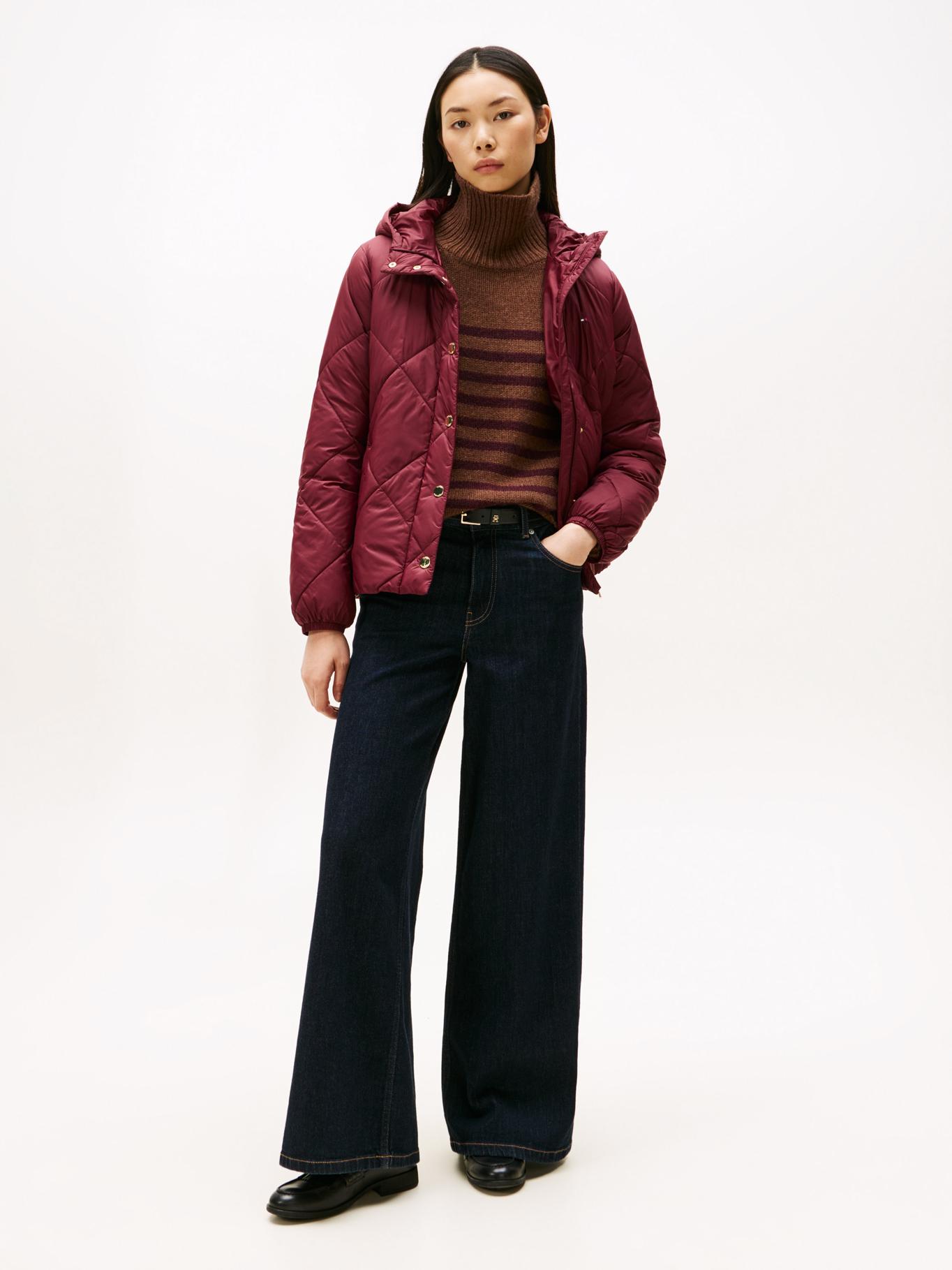 Campera con capucha con cierre de botones regular fit — imagen 3