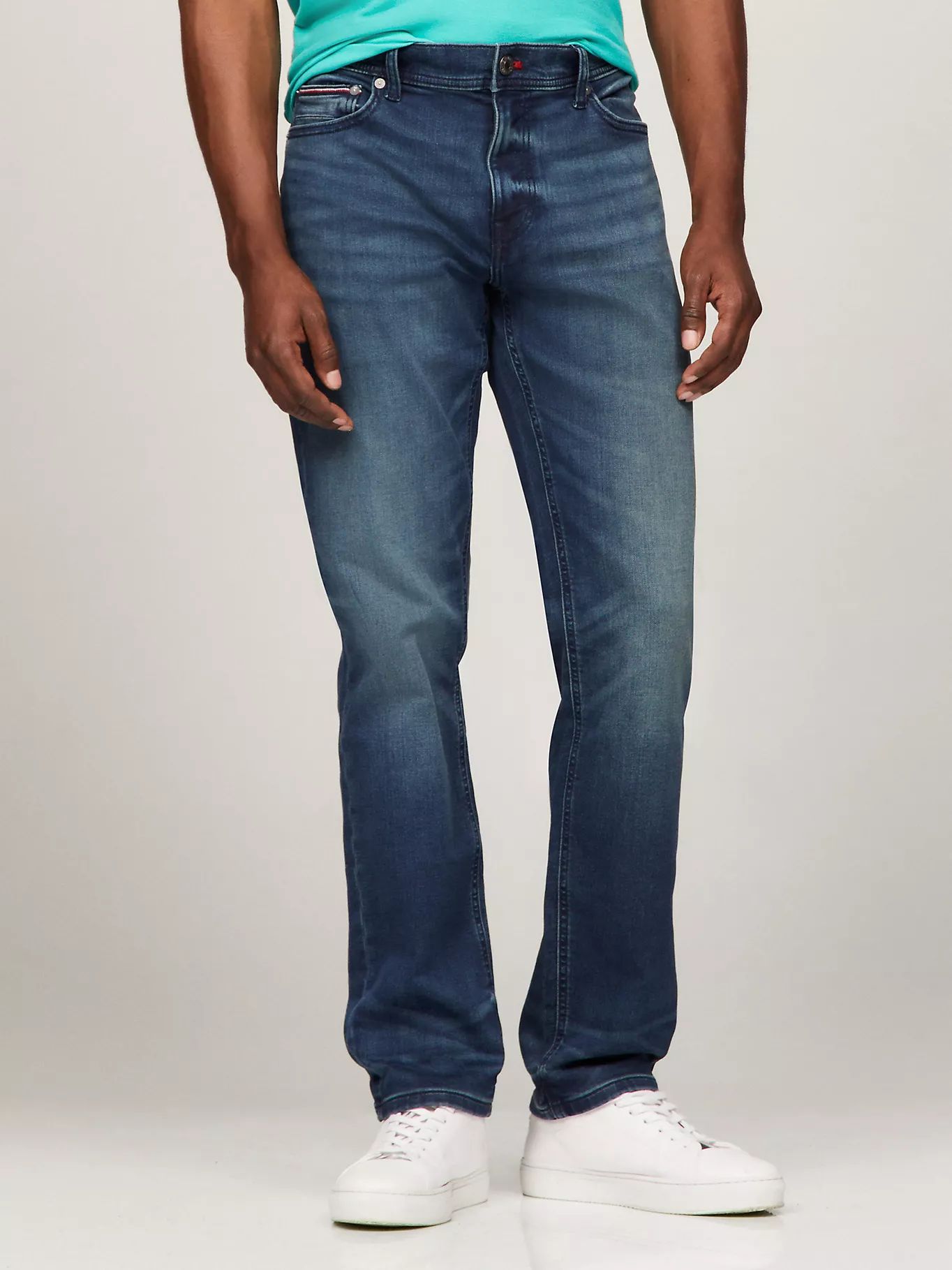 Jeans denton de corte recto — imagen 2