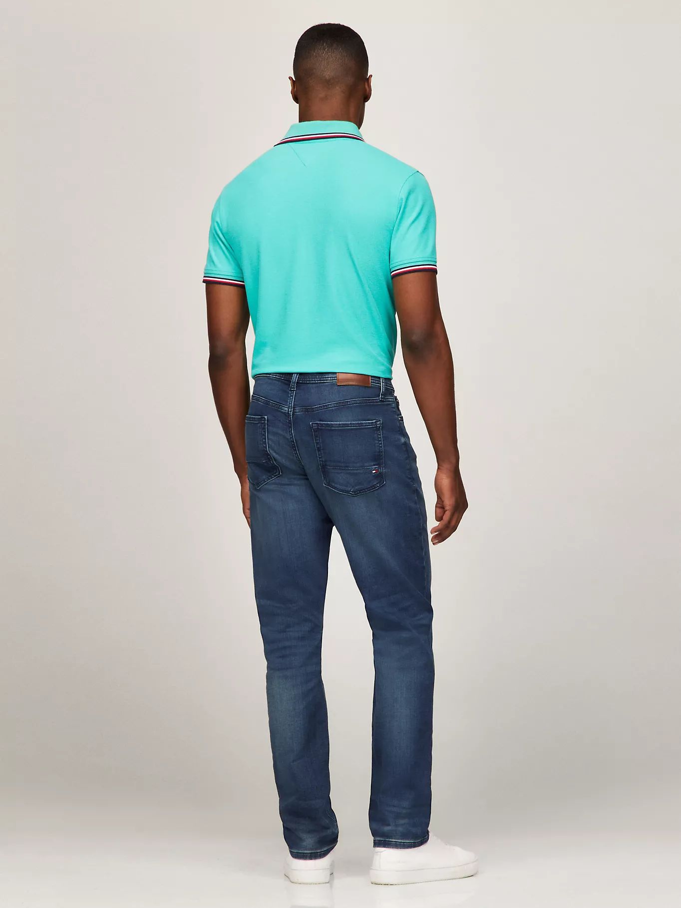 Jeans denton de corte recto — imagen 3