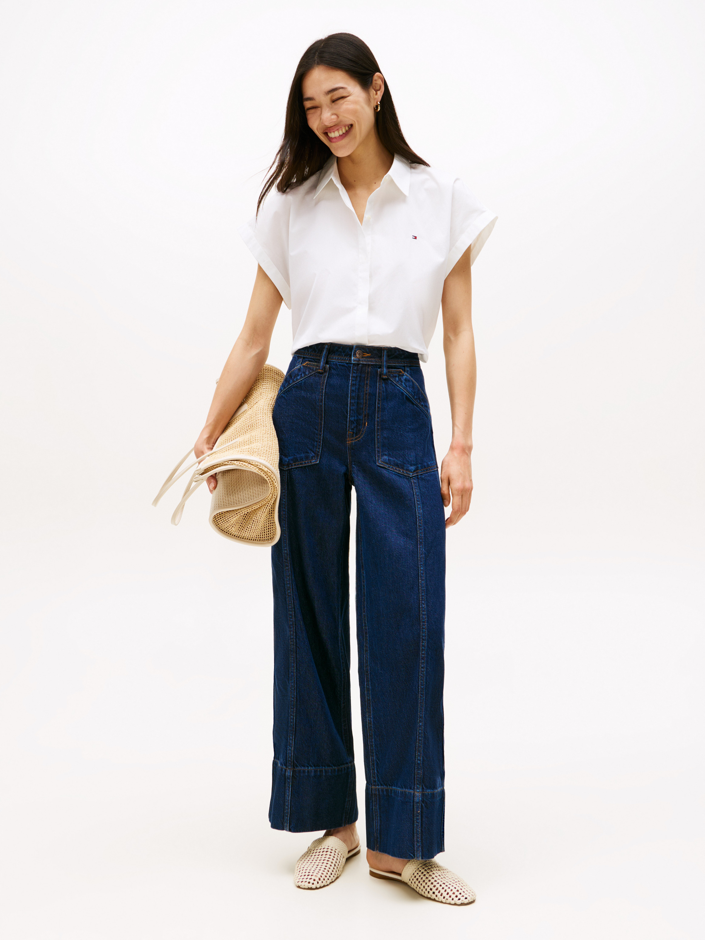 Pantalón de pierna ancha