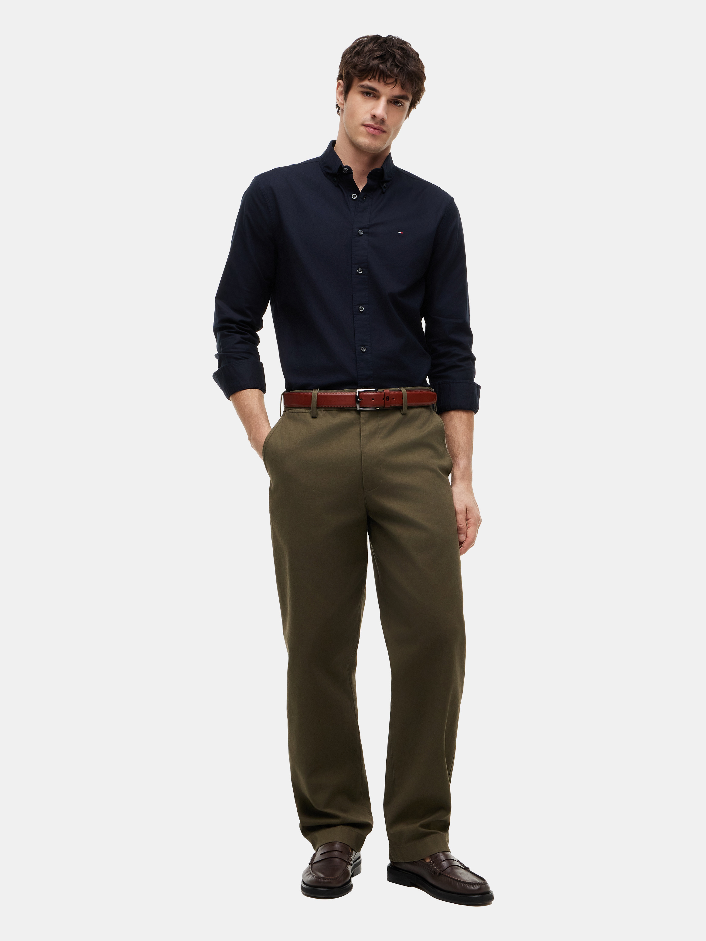 Camisa oxford lisa regular fit — imagen 2