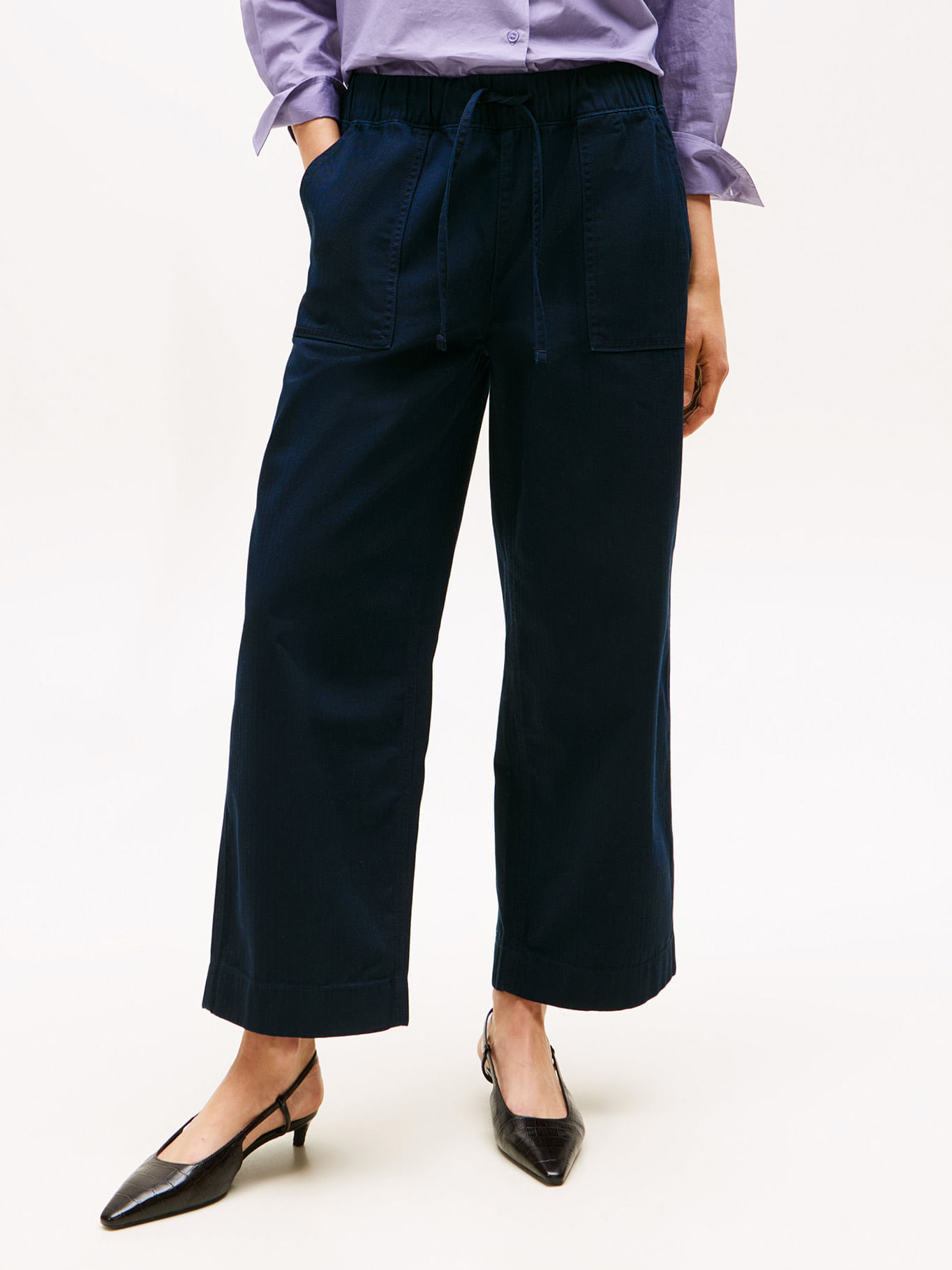 Pantalón Herringbone pull on — imagen 2