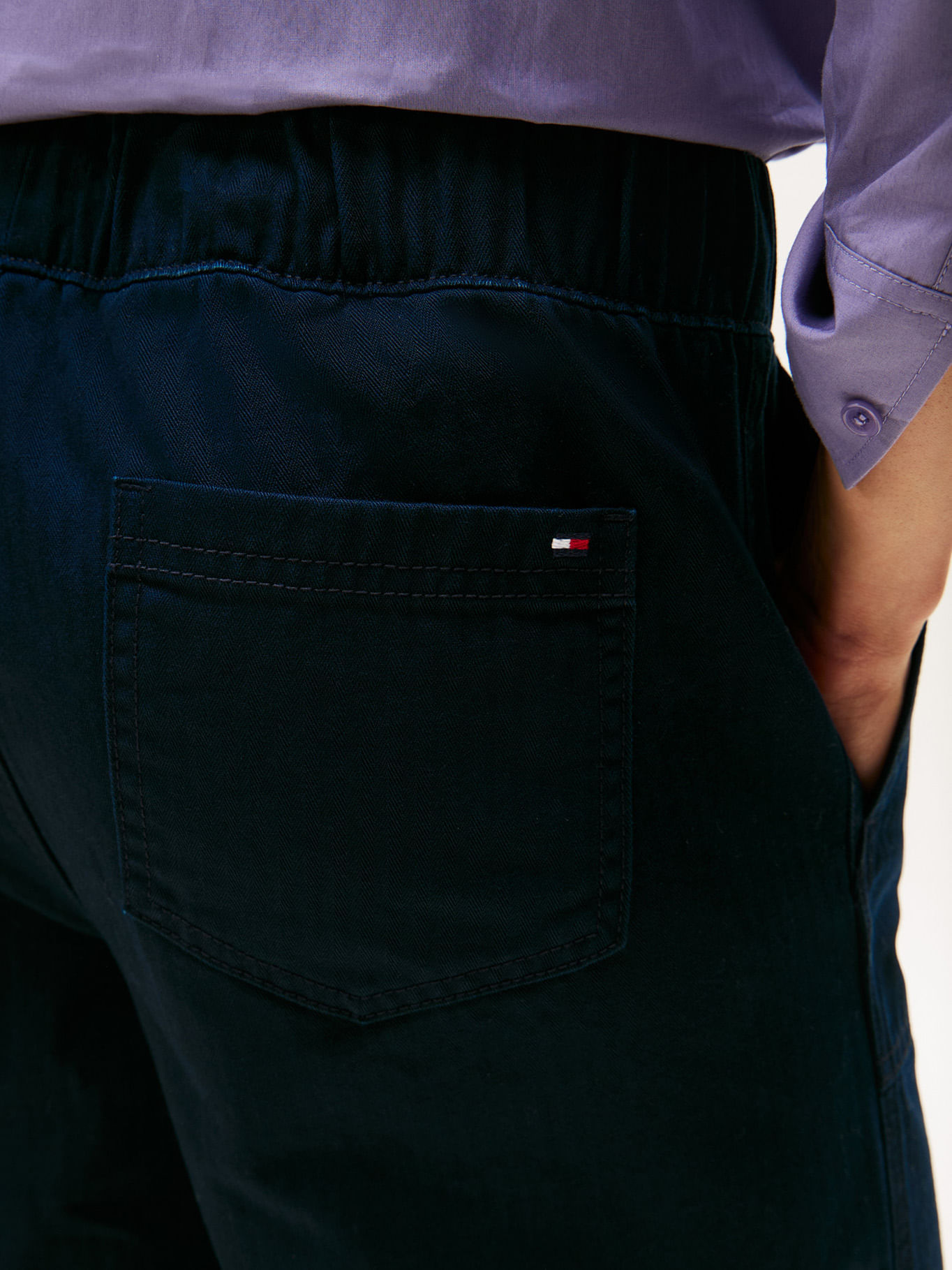Pantalón Herringbone pull on — imagen 4