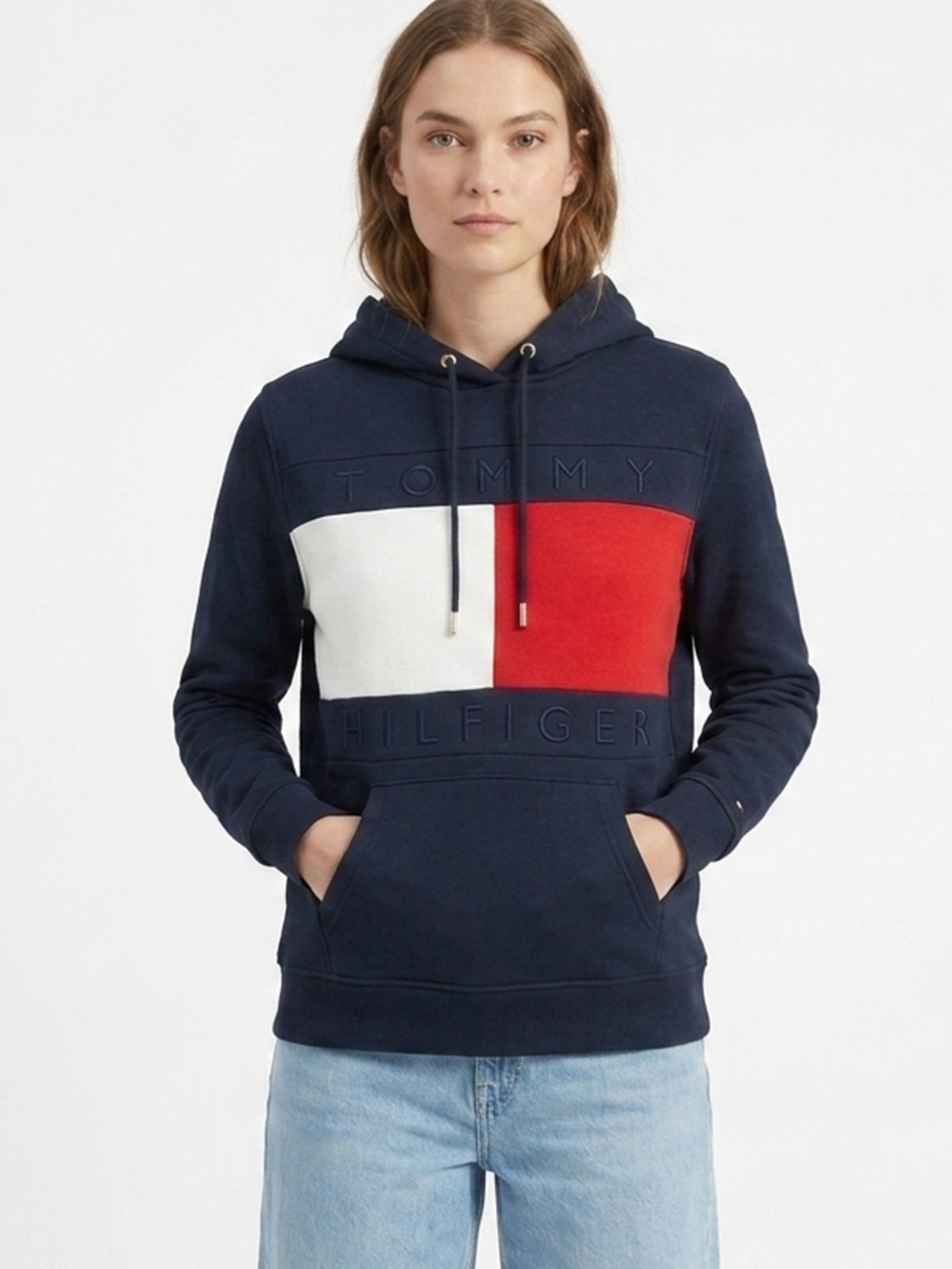 Buzo con capucha con logo