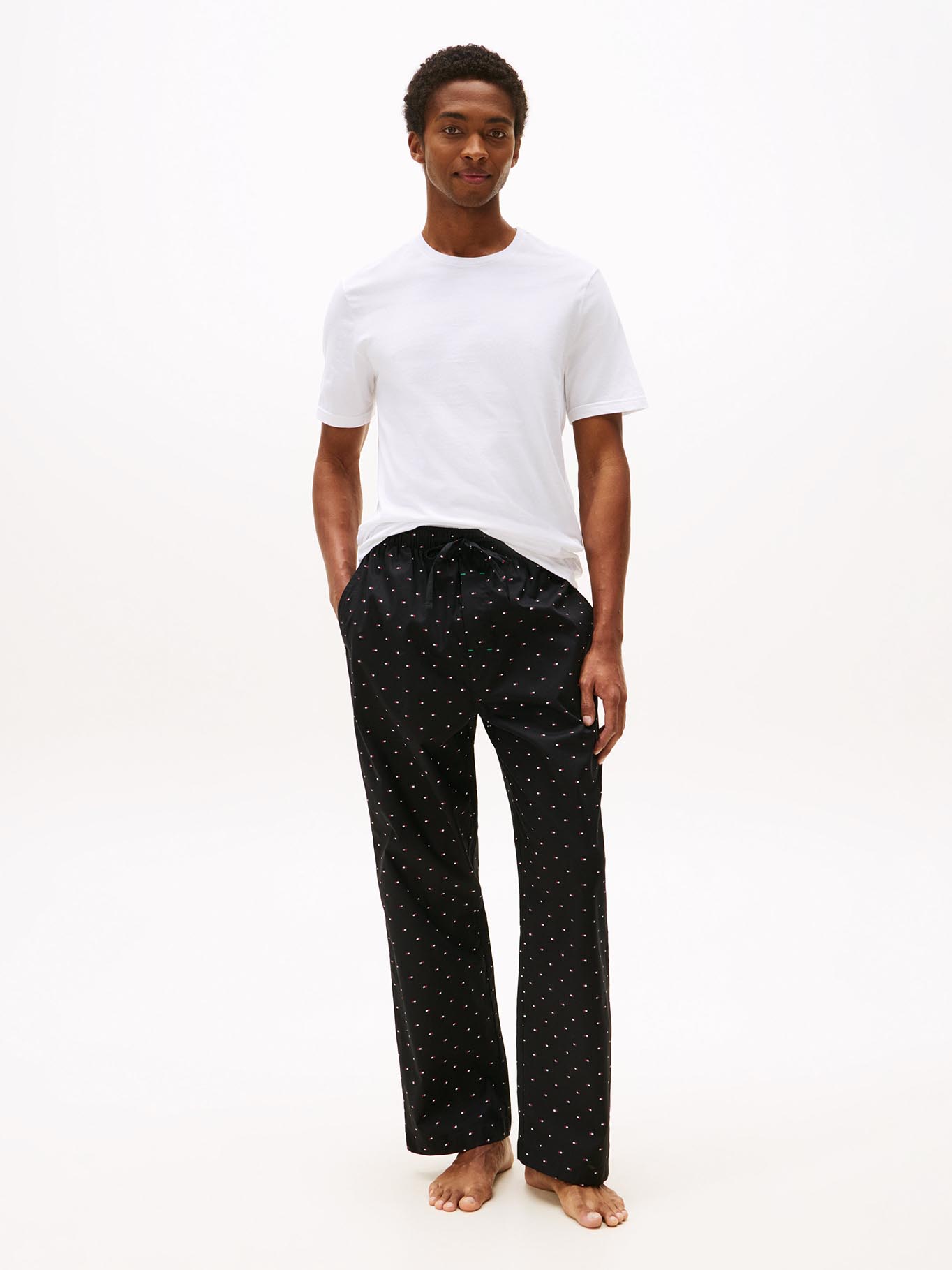 Pantalón de pijama con microfibra